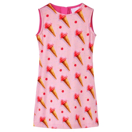 Vestido infantil rosa brillante 116 de vidaXL, Vestidos de niños - Ref: Foro24-14644, Precio: 13,24 €, Descuento: %