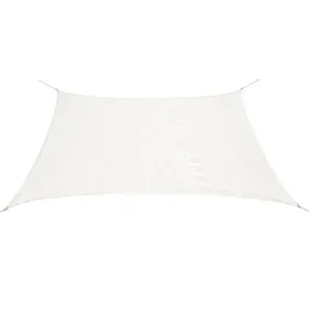 HDPE Rahsegel Markise weiß 3,6x3,6 m von vidaXL, Sonnenschirme - Ref: Foro24-43015, Preis: 40,74 €, Rabatt: %