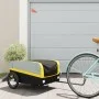 Fahrradanhänger aus schwarzem und gelbem Eisen 45 kg von vidaXL, Fahrradanhänger - Ref: Foro24-94043, Preis: 80,53 €, Rabatt: %