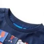 Marineblau meliertes Langarm-T-Shirt für Kinder 116 von vidaXL, Kinder-T-Shirts - Ref: Foro24-12701, Preis: 8,30 €, Rabatt: %