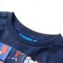 Marineblau meliertes Langarm-T-Shirt für Kinder 116 von vidaXL, Kinder-T-Shirts - Ref: Foro24-12701, Preis: 8,39 €, Rabatt: %