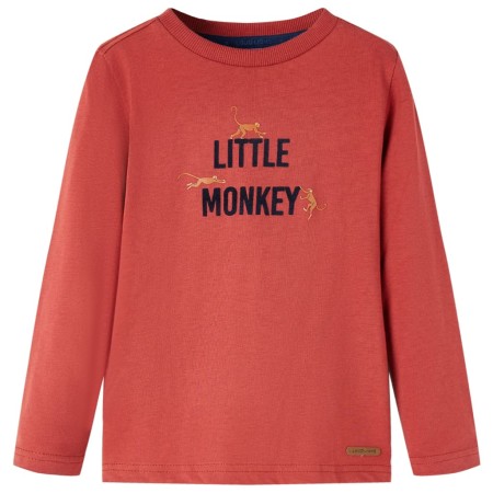 Camiseta infantil de manga larga rojo 92 de vidaXL, Camisetas para niños - Ref: Foro24-13029, Precio: 8,39 €, Descuento: %