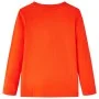 Langarm-Kinder-T-Shirt leuchtend orange 104 von vidaXL, Kinder-T-Shirts - Ref: Foro24-12805, Preis: 8,12 €, Rabatt: %