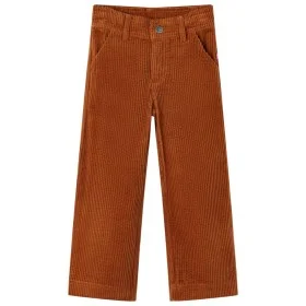 Cognacfarbene Cordhose für Kinder 116 von vidaXL, Kinderhosen - Ref: Foro24-13931, Preis: 12,37 €, Rabatt: %