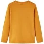 Dunkelockerfarbenes, langärmliges Kinder-T-Shirt 140 von vidaXL, Kinder-T-Shirts - Ref: Foro24-12858, Preis: 8,30 €, Rabatt: %