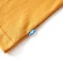 Dunkelockerfarbenes, langärmliges Kinder-T-Shirt 140 von vidaXL, Kinder-T-Shirts - Ref: Foro24-12858, Preis: 8,30 €, Rabatt: %