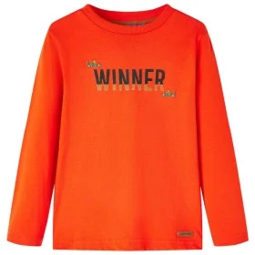 Leuchtendes orangefarbenes Langarm-T-Shirt für Kinder 140 von vidaXL, Kinder-T-Shirts - Ref: Foro24-12898, Preis: 11,53 €, Ra...