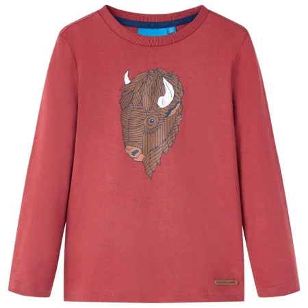 Long-sleeved red children's t-shirt size 116 by vidaXL, Kids T-shirts - Ref: Foro24-13001, Price: 8,30 €, Discount: %