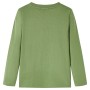 Camiseta infantil de manga larga caqui claro 128 de vidaXL, Camisetas para niños - Ref: Foro24-12762, Precio: 8,60 €, Descuen...