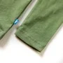 Helles Khaki Langarm-T-Shirt für Kinder 128 von vidaXL, Kinder-T-Shirts - Ref: Foro24-12762, Preis: 8,52 €, Rabatt: %