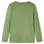 Camiseta infantil de manga larga caqui claro 104 de vidaXL, Camisetas para niños - Ref: Foro24-12760, Precio: 8,60 €, Descuen...