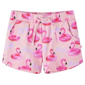 Hellrosa Kindershorts mit Kordelzug 128 von vidaXL, Kinderhosen - Ref: Foro24-14665, Preis: 12,75 €, Rabatt: %