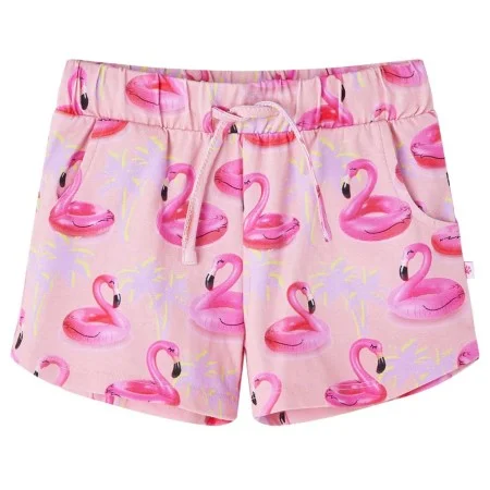 Light pink children's shorts with drawstring size 128 by vidaXL, kids pants - Ref: Foro24-14665, Price: 12,61 €, Discount: %