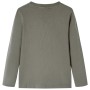 Camiseta infantil de manga larga caqui 104 de vidaXL, Camisetas para niños - Ref: Foro24-13110, Precio: 8,39 €