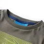 Khaki Langarm-T-Shirt für Kinder 128 von vidaXL, Kinder-T-Shirts - Ref: Foro24-13112, Preis: 8,30 €, Rabatt: %