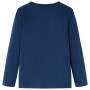 Marineblaues Langarm-T-Shirt für Kinder 92 von vidaXL, Kinder-T-Shirts - Ref: Foro24-13119, Preis: 8,66 €, Rabatt: %