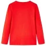 Langarm-Kinder-T-Shirt rot 116 von vidaXL, Kinder-T-Shirts - Ref: Foro24-13296, Preis: 8,59 €, Rabatt: %