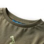 Khakifarbenes Langarm-T-Shirt für Kinder 92 von vidaXL, Kinder-T-Shirts - Ref: Foro24-13434, Preis: 7,93 €, Rabatt: %