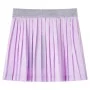Falda plisada infantil color lila 128 de vidaXL, Pantalones de niños - Ref: Foro24-14690, Precio: 10,93 €, Descuento: %