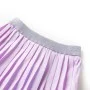 Falda plisada infantil color lila 128 de vidaXL, Pantalones de niños - Ref: Foro24-14690, Precio: 10,93 €, Descuento: %