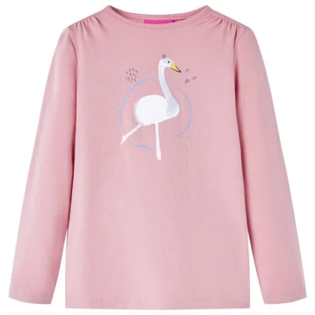 Camiseta infantil de manga larga rosa claro 92 de vidaXL, Camisetas para niños - Ref: Foro24-13689, Precio: 8,77 €, Descuento: %