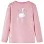 Camiseta infantil de manga larga rosa claro 92 de vidaXL, Camisetas para niños - Ref: Foro24-13689, Precio: 8,77 €, Descuento: %
