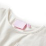 Ecrufarbenes Kinderkleid mit kurzen Ärmeln 92 von vidaXL, Kinderkleider - Ref: Foro24-14692, Preis: 15,32 €, Rabatt: %