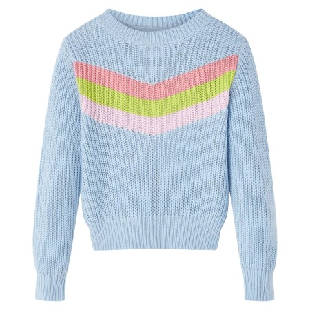 Jersey de punto infantil azul 116 de vidaXL, Camisetas para niños - Ref: Foro24-14699, Precio: 14,39 €, Descuento: %