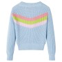 Jersey de punto infantil azul 116 de vidaXL, Camisetas para niños - Ref: Foro24-14699, Precio: 14,39 €, Descuento: %
