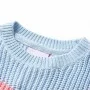 Jersey de punto infantil azul 140 de vidaXL, Camisetas para niños - Ref: Foro24-14701, Precio: 16,75 €, Descuento: %