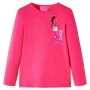 Langarm-T-Shirt für Kinder in glänzendem Pink 104 von vidaXL, Kinder-T-Shirts - Ref: Foro24-13590, Preis: 8,59 €, Rabatt: %