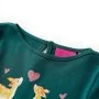 Dunkelgrünes Langarm-T-Shirt für Kinder 92 von vidaXL, Kinder-T-Shirts - Ref: Foro24-13654, Preis: 8,59 €, Rabatt: %