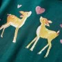 Camiseta infantil de manga larga verde oscuro 92 de vidaXL, Camisetas para niños - Ref: Foro24-13654, Precio: 8,59 €, Descuen...