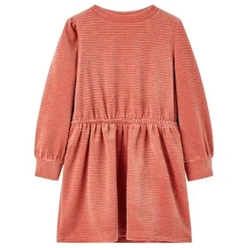 Rosafarbenes langärmeliges Kinderkleid 92 von vidaXL, Kinderkleider - Ref: Foro24-14464, Preis: 12,37 €, Rabatt: %