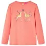 Langarm-T-Shirt für Kinder Koralle 140 von vidaXL, Kinder-T-Shirts - Ref: Foro24-13663, Preis: 10,10 €, Rabatt: %