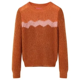 Child's knitted sweater in cognac color, size 92. by vidaXL, Kids T-shirts - Ref: Foro24-14748, Price: 14,40 €, Discount: %
