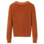 Child's knitted sweater in cognac color, size 92. by vidaXL, Kids T-shirts - Ref: Foro24-14748, Price: 14,40 €, Discount: %
