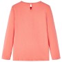Langarm-Kinder-T-Shirt coral 116 von vidaXL, Kinder-T-Shirts - Ref: Foro24-13661, Preis: 8,66 €, Rabatt: %