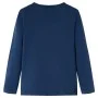 Marineblaues Langarm-T-Shirt für Kinder 116 von vidaXL, Kinder-T-Shirts - Ref: Foro24-13696, Preis: 8,77 €, Rabatt: %