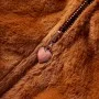 Child's jacket with hood and synthetic fur in cognac color, size 104. by vidaXL, Children's outerwear - Ref: Foro24-14045, Pr...