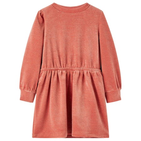 Rosafarbenes langärmeliges Kinderkleid 116 von vidaXL, Kinderkleider - Ref: Foro24-14466, Preis: 12,81 €, Rabatt: %