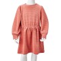 Rosafarbenes langärmeliges Kinderkleid 116 von vidaXL, Kinderkleider - Ref: Foro24-14466, Preis: 12,81 €, Rabatt: %