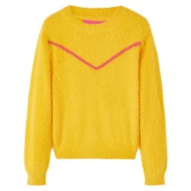 Kinderstrickpullover in dunklem Ocker 140 von vidaXL, Kinder-T-Shirts - Ref: Foro24-14762, Preis: 14,40 €, Rabatt: %