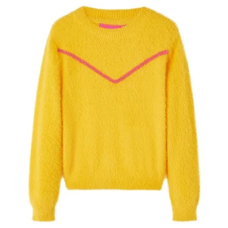 Kinderstrickpullover in dunklem Ocker 140 von vidaXL, Kinder-T-Shirts - Ref: Foro24-14762, Preis: 14,40 €, Rabatt: %