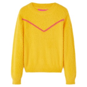 Kinderstrickpullover in dunklem Ocker 116 von vidaXL, Kinder-T-Shirts - Ref: Foro24-14760, Preis: 14,54 €, Rabatt: %