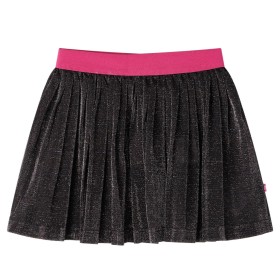 Falda plisada infantil con purpurina azul marino 140 de vidaXL, Pantalones de niños - Ref: Foro24-14826, Precio: 14,10 €, Des...