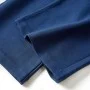 Pantalón infantil con perneras anchas azul marino 128 de vidaXL, Pantalones de niños - Ref: Foro24-14830, Precio: 14,83 €, De...