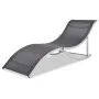 Folding sun loungers, 2 units, aluminum and textilene by vidaXL, Loungers - Ref: Foro24-43654, Price: 233,60 €, Discount: %