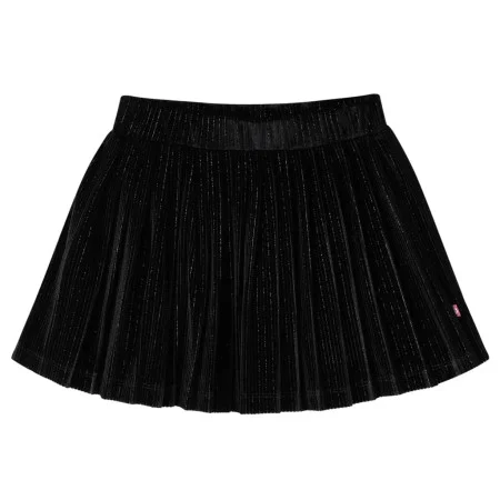 Plisseerock für Kinder Lurex schwarz 92 von vidaXL, Kinderhosen - Ref: Foro24-14872, Preis: 10,39 €, Rabatt: %
