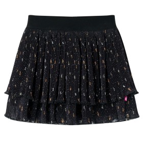 Child's skirt with black tiered ruffle design, size 128. by vidaXL, kids pants - Ref: Foro24-14900, Price: 17,87 €, Discount: %
